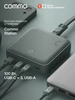 Зарядное устройство 100W 3xUSB-C + 1xUSB-A, 100 Вт Commo 210617407 купить за 2 226 ₽ в интернет‑магазине Wildberries