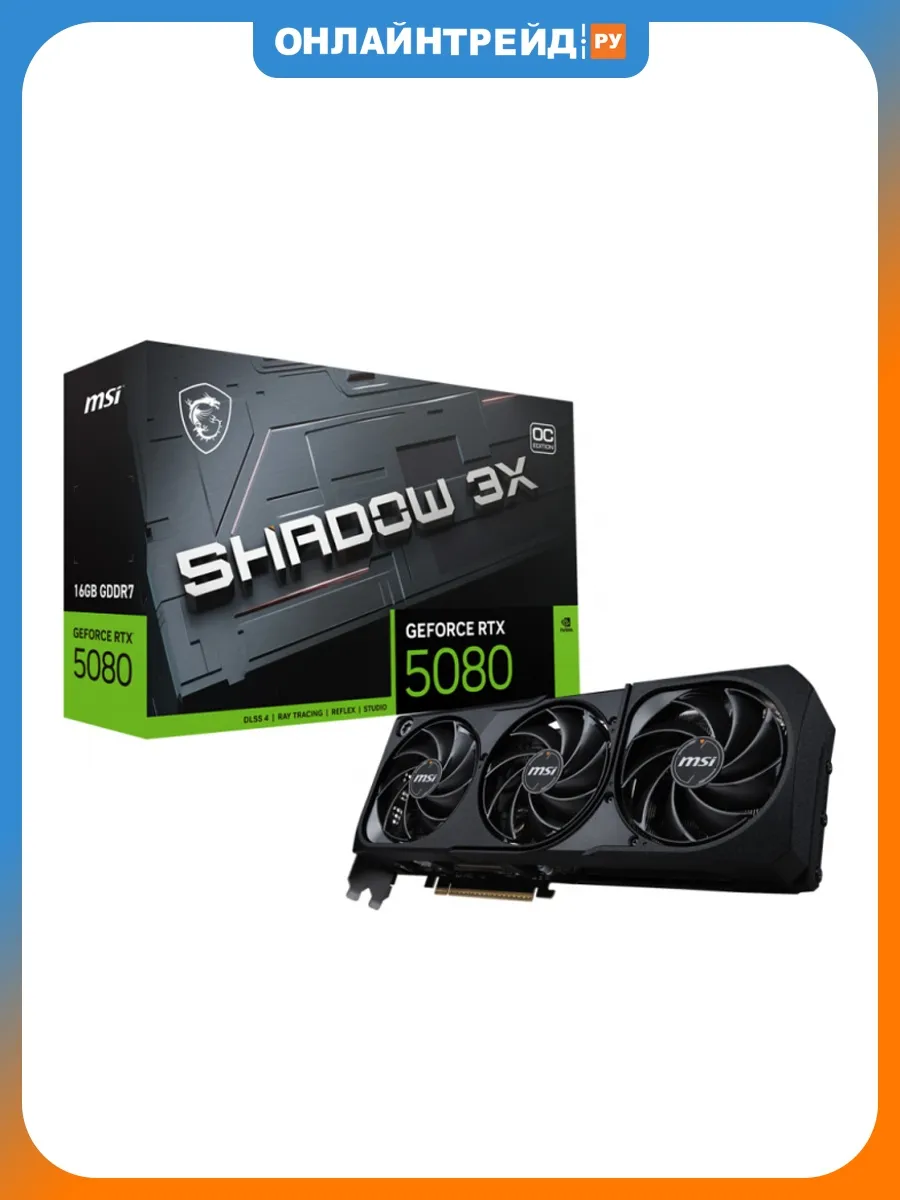 Видеокарта GeForce RTX 5080 SHADOW 3X OC 16G